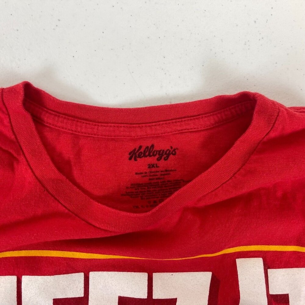 Kelloggs Cheez It Baked Snack Mix Official T Shirt Crackers Size 2XL - Picture 4 of 4